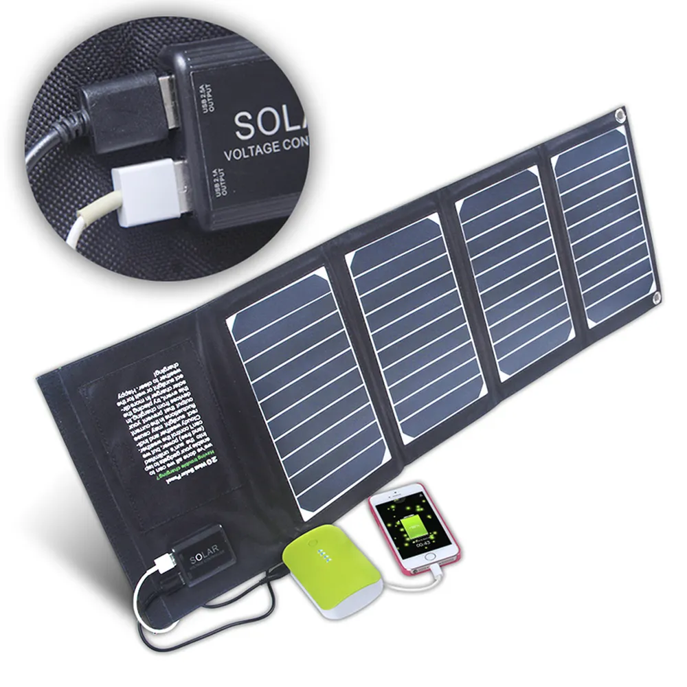 20W Portable Solar Panel